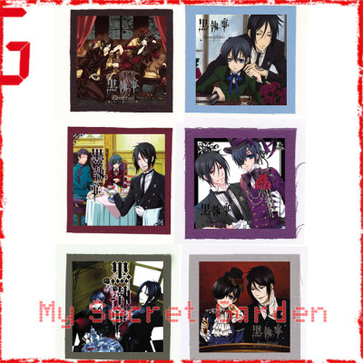 Black Butler (  Kuroshitsuji ) 黒執事 anime Cloth Patch or Magnet Set 